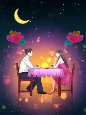 星星点缀了夜空你装饰了我的梦